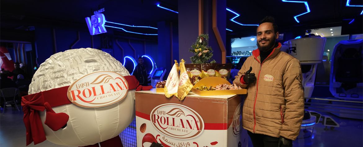 فعالية عيد الميلاد بصالة space planet